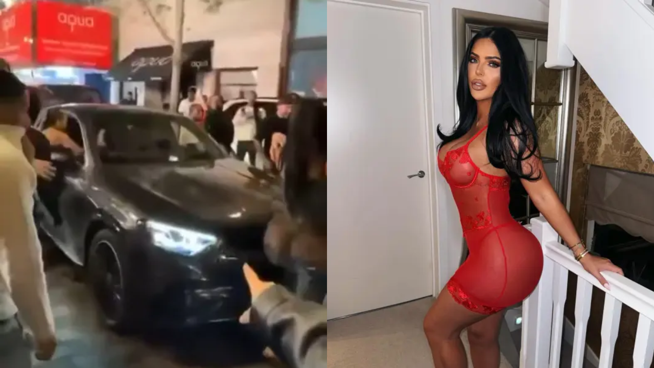 ‘She’s Running Her Over!’: Horrific Video Shows Influencer Klaudia Glam Mowed Down by Rival’s Mercedes Outside London Nightclub – Suspect Arrested for Attempted Murder