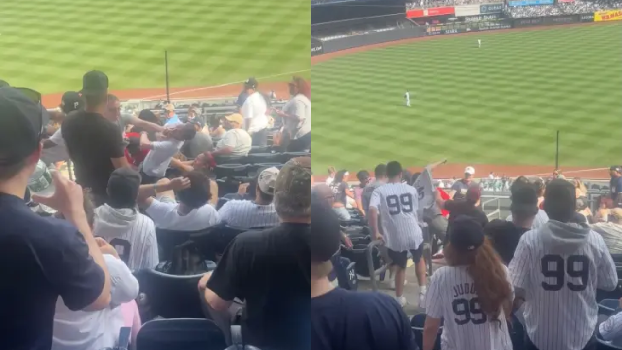 Massive Brawl Breaks Out Between Fans During Yankees-Angels Game: ‘Holy S–t!’