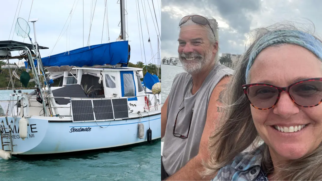 ‘A Pirate’s Life for Me’: Inside the ‘Pirate Ship’ Where Michigan Mom Lynette Hooker Vanished — Photos Reveal Cookie Monster Sail, Buddha Statue and a Tattered American Flag