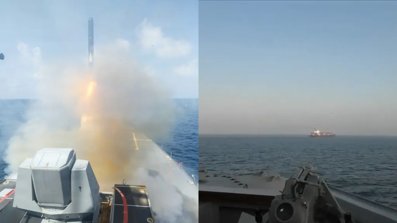 US Navy Destroyer ‘Blows a Hole’ Through Iranian Cargo Ship Trying to Break Hormuz Blockade, Trump Says – Marines Seize Vessel as Tehran Refuses Talks
